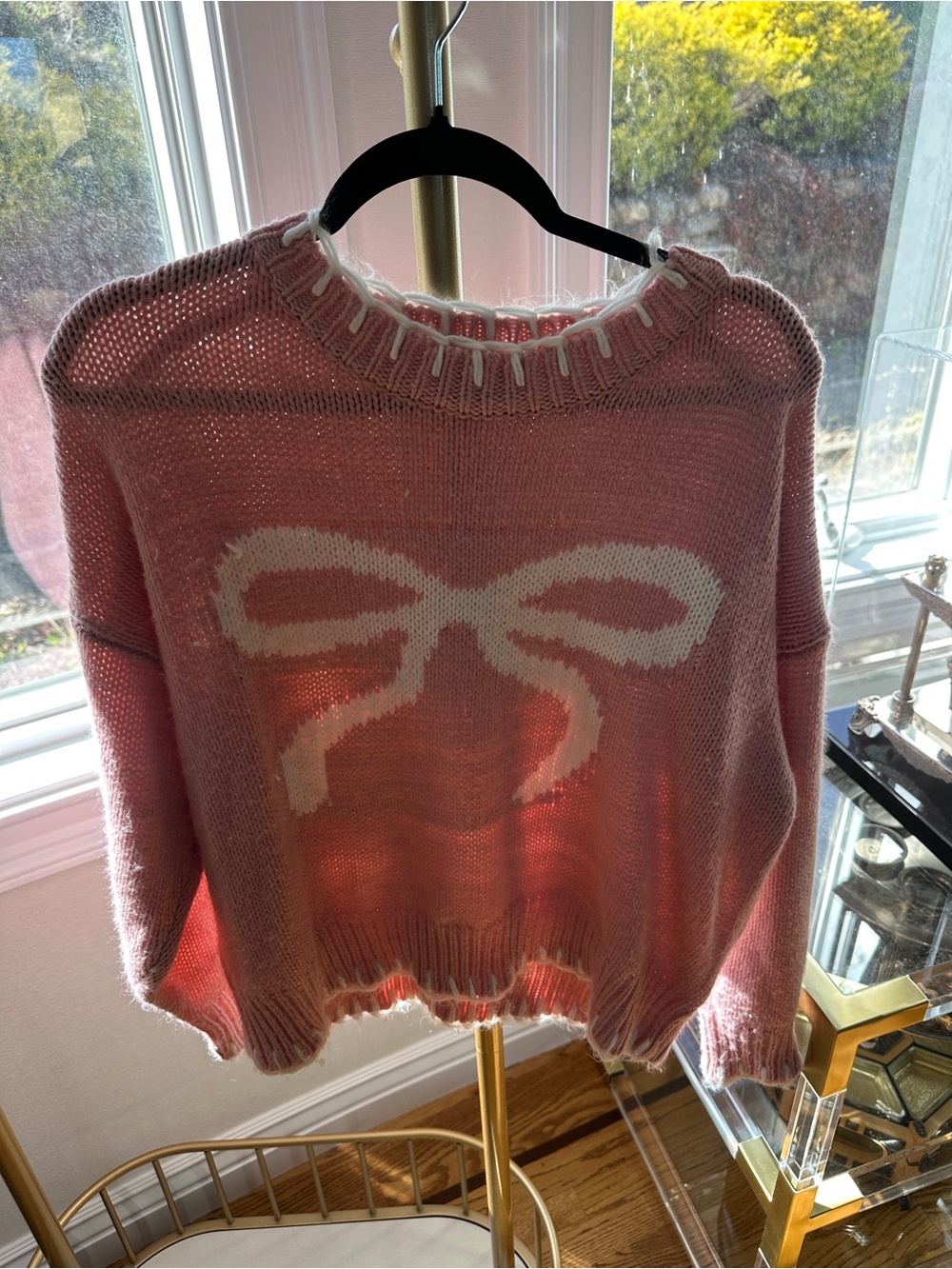 Pink Sweater